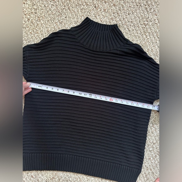 NWT French Connection Mozart Ribbed High Neck Jumper Sweater Sz M - Picture 4 of 10